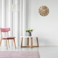 Drevené nástenné hodiny Natur 30cm FlexiStyle z228-2